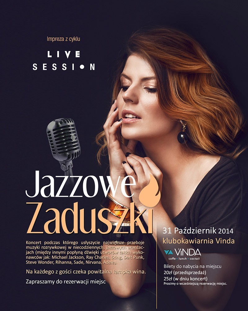 Projekt plakatu reklamowego<br>Kamila Jaskrowska<br>Studioqla 2014